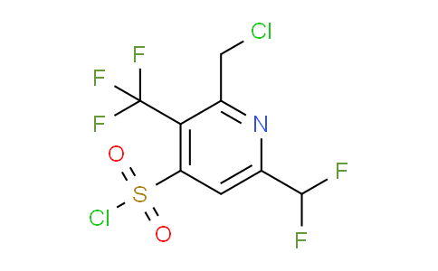 AM45670 | 1361742-86-0 | 2-(Chloromethyl)-6-(difluoromethyl)-3-(trifluoromethyl)pyridine-4-sulfonyl chloride