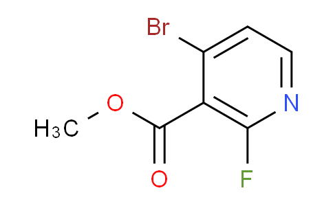 AM45683 | 1240611-45-3 | Methyl 4-bromo-2-fluoronicotinate