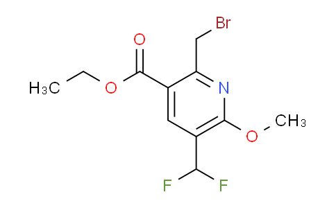AM45690 | 1361474-15-8 | Ethyl 2-(bromomethyl)-5-(difluoromethyl)-6-methoxypyridine-3-carboxylate