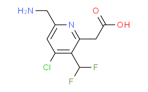 AM45691 | 1807085-46-6 | 6-(Aminomethyl)-4-chloro-3-(difluoromethyl)pyridine-2-acetic acid