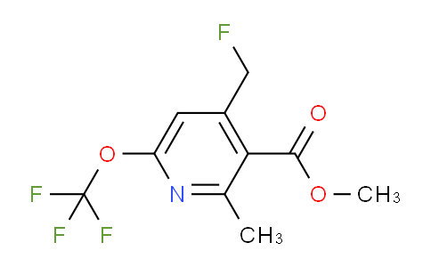 AM45692 | 1361871-85-3 | Methyl 4-(fluoromethyl)-2-methyl-6-(trifluoromethoxy)pyridine-3-carboxylate