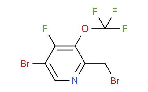 AM45713 | 1804647-77-5 | 5-Bromo-2-(bromomethyl)-4-fluoro-3-(trifluoromethoxy)pyridine