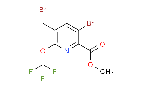 AM45723 | 1806093-06-0 | Methyl 3-bromo-5-(bromomethyl)-6-(trifluoromethoxy)pyridine-2-carboxylate