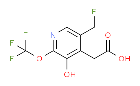 AM45726 | 1806732-33-1 | 5-(Fluoromethyl)-3-hydroxy-2-(trifluoromethoxy)pyridine-4-acetic acid