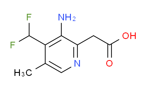 AM45728 | 1804715-72-7 | 3-Amino-4-(difluoromethyl)-5-methylpyridine-2-acetic acid