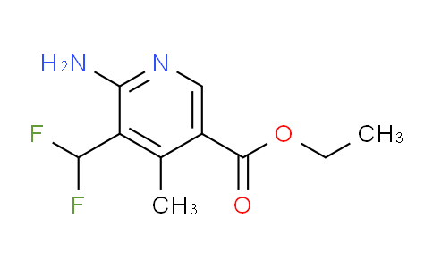 Ethyl 2-amino-3-(difluoromethyl)-4-methylpyridine-5-carboxylate