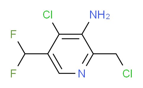 AM45753 | 1805060-07-4 | 3-Amino-4-chloro-2-(chloromethyl)-5-(difluoromethyl)pyridine