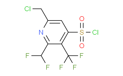AM45757 | 1361854-48-9 | 6-(Chloromethyl)-2-(difluoromethyl)-3-(trifluoromethyl)pyridine-4-sulfonyl chloride