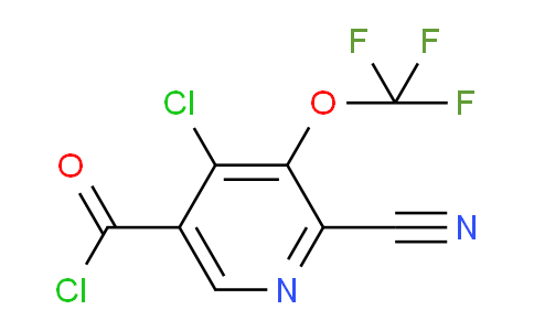 AM45760 | 1806167-82-7 | 4-Chloro-2-cyano-3-(trifluoromethoxy)pyridine-5-carbonyl chloride
