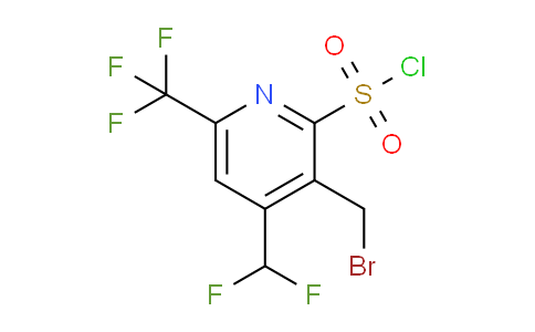 AM45766 | 1361838-75-6 | 3-(Bromomethyl)-4-(difluoromethyl)-6-(trifluoromethyl)pyridine-2-sulfonyl chloride