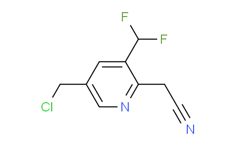 AM45768 | 1806804-73-8 | 5-(Chloromethyl)-3-(difluoromethyl)pyridine-2-acetonitrile
