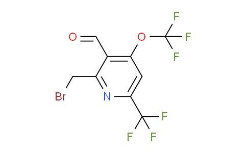 AM45774 | 1804671-50-8 | 2-(Bromomethyl)-4-(trifluoromethoxy)-6-(trifluoromethyl)pyridine-3-carboxaldehyde