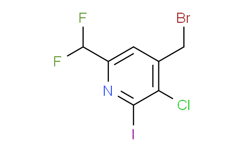AM45775 | 1807080-38-1 | 4-(Bromomethyl)-3-chloro-6-(difluoromethyl)-2-iodopyridine