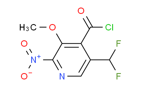 AM45777 | 1361698-47-6 | 5-(Difluoromethyl)-3-methoxy-2-nitropyridine-4-carbonyl chloride