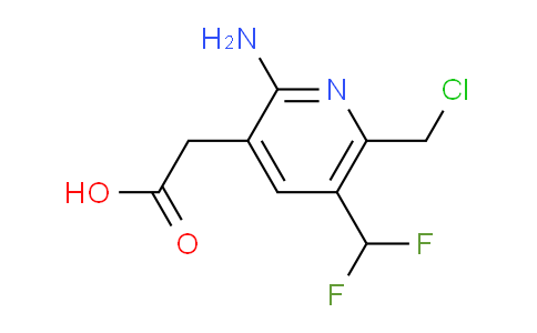 AM45782 | 1805159-51-6 | 2-Amino-6-(chloromethyl)-5-(difluoromethyl)pyridine-3-acetic acid