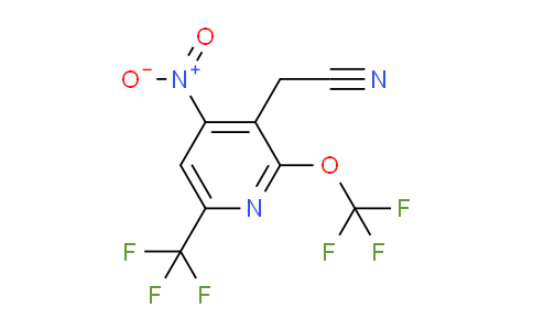 AM45785 | 1361779-95-4 | 4-Nitro-2-(trifluoromethoxy)-6-(trifluoromethyl)pyridine-3-acetonitrile