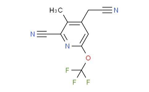 AM45789 | 1804339-89-6 | 2-Cyano-3-methyl-6-(trifluoromethoxy)pyridine-4-acetonitrile