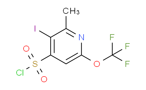 AM45798 | 1804776-81-5 | 3-Iodo-2-methyl-6-(trifluoromethoxy)pyridine-4-sulfonyl chloride