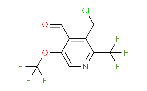 AM45801 | 1803995-54-1 | 3-(Chloromethyl)-5-(trifluoromethoxy)-2-(trifluoromethyl)pyridine-4-carboxaldehyde