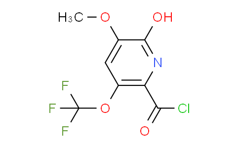 AM45807 | 1804772-63-1 | 2-Hydroxy-3-methoxy-5-(trifluoromethoxy)pyridine-6-carbonyl chloride