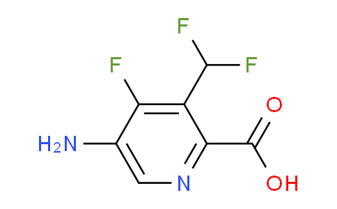 AM45825 | 1804515-19-2 | 5-Amino-3-(difluoromethyl)-4-fluoropyridine-2-carboxylic acid