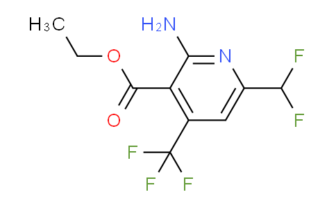 AM45826 | 1806019-74-8 | Ethyl 2-amino-6-(difluoromethyl)-4-(trifluoromethyl)pyridine-3-carboxylate