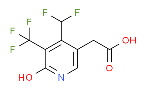 AM45828 | 1805548-83-7 | 4-(Difluoromethyl)-2-hydroxy-3-(trifluoromethyl)pyridine-5-acetic acid