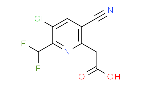 AM45833 | 1805361-93-6 | 3-Chloro-5-cyano-2-(difluoromethyl)pyridine-6-acetic acid