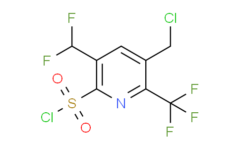 AM45835 | 1361799-86-1 | 3-(Chloromethyl)-5-(difluoromethyl)-2-(trifluoromethyl)pyridine-6-sulfonyl chloride