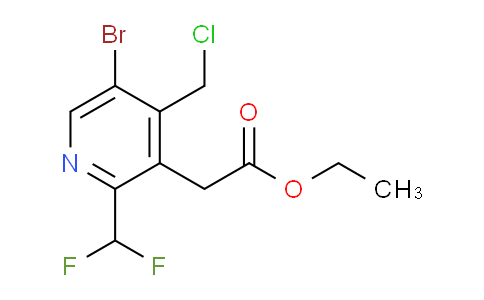AM45836 | 1805391-96-1 | Ethyl 5-bromo-4-(chloromethyl)-2-(difluoromethyl)pyridine-3-acetate