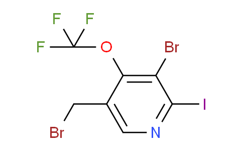 AM45841 | 1806086-04-3 | 3-Bromo-5-(bromomethyl)-2-iodo-4-(trifluoromethoxy)pyridine