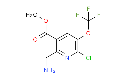 AM45859 | 1804326-96-2 | Methyl 2-(aminomethyl)-6-chloro-5-(trifluoromethoxy)pyridine-3-carboxylate