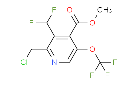 AM45860 | 1805946-78-4 | Methyl 2-(chloromethyl)-3-(difluoromethyl)-5-(trifluoromethoxy)pyridine-4-carboxylate
