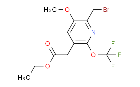 AM45869 | 1805142-06-6 | Ethyl 2-(bromomethyl)-3-methoxy-6-(trifluoromethoxy)pyridine-5-acetate