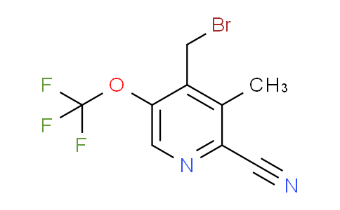 AM45877 | 1804329-15-4 | 4-(Bromomethyl)-2-cyano-3-methyl-5-(trifluoromethoxy)pyridine