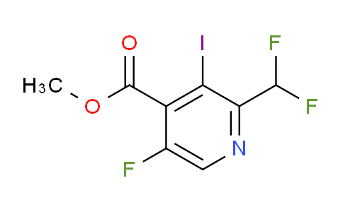 AM45879 | 1806876-16-3 | Methyl 2-(difluoromethyl)-5-fluoro-3-iodopyridine-4-carboxylate