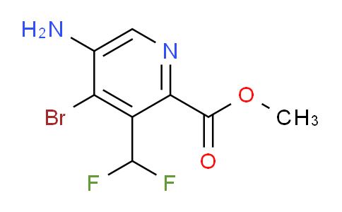 AM45881 | 1806885-18-6 | Methyl 5-amino-4-bromo-3-(difluoromethyl)pyridine-2-carboxylate