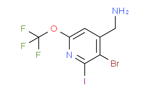AM45883 | 1806085-72-2 | 4-(Aminomethyl)-3-bromo-2-iodo-6-(trifluoromethoxy)pyridine