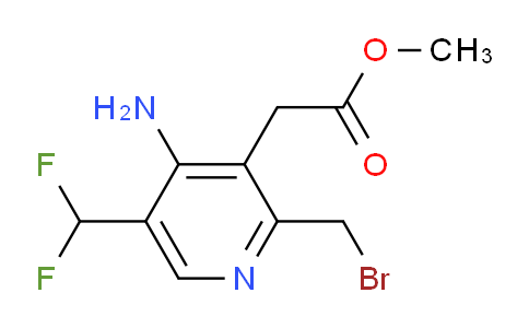 AM45885 | 1805020-66-9 | Methyl 4-amino-2-(bromomethyl)-5-(difluoromethyl)pyridine-3-acetate