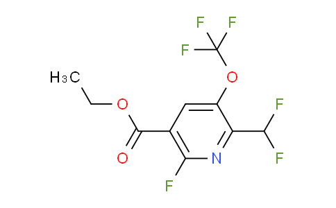 AM45894 | 1806738-64-6 | Ethyl 2-(difluoromethyl)-6-fluoro-3-(trifluoromethoxy)pyridine-5-carboxylate