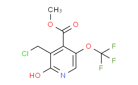 AM45905 | 1804834-15-8 | Methyl 3-(chloromethyl)-2-hydroxy-5-(trifluoromethoxy)pyridine-4-carboxylate