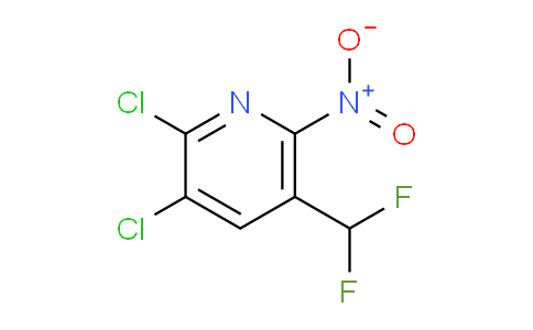 2,3-Dichloro-5-(difluoromethyl)-6-nitropyridine