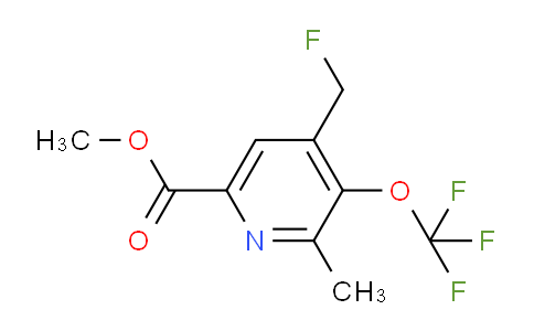 AM45933 | 1361793-93-2 | Methyl 4-(fluoromethyl)-2-methyl-3-(trifluoromethoxy)pyridine-6-carboxylate
