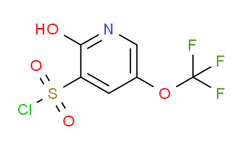 2-Hydroxy-5-(trifluoromethoxy)pyridine-3-sulfonyl chloride