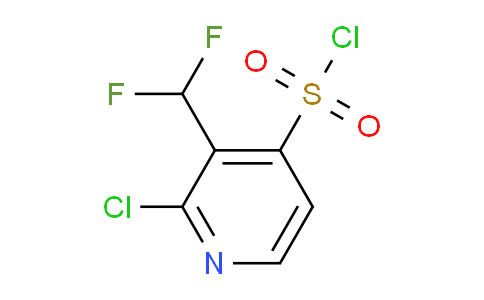 2-Chloro-3-(difluoromethyl)pyridine-4-sulfonyl chloride