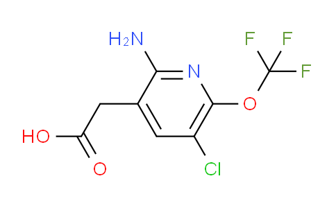 2-Amino-5-chloro-6-(trifluoromethoxy)pyridine-3-acetic acid