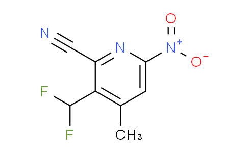 AM45944 | 1805424-25-2 | 2-Cyano-3-(difluoromethyl)-4-methyl-6-nitropyridine