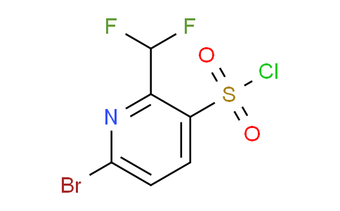 AM45947 | 1805313-56-7 | 6-Bromo-2-(difluoromethyl)pyridine-3-sulfonyl chloride