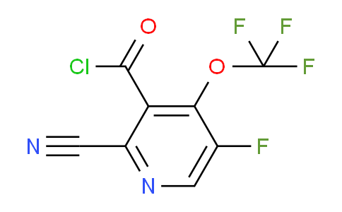 AM45956 | 1806208-84-3 | 2-Cyano-5-fluoro-4-(trifluoromethoxy)pyridine-3-carbonyl chloride
