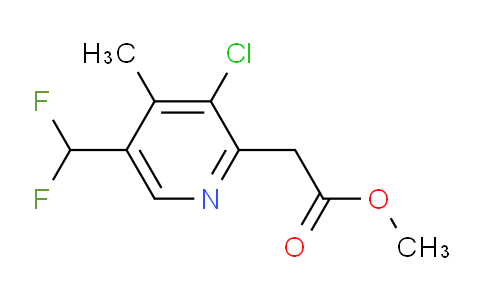AM45957 | 1805271-91-3 | Methyl 3-chloro-5-(difluoromethyl)-4-methylpyridine-2-acetate